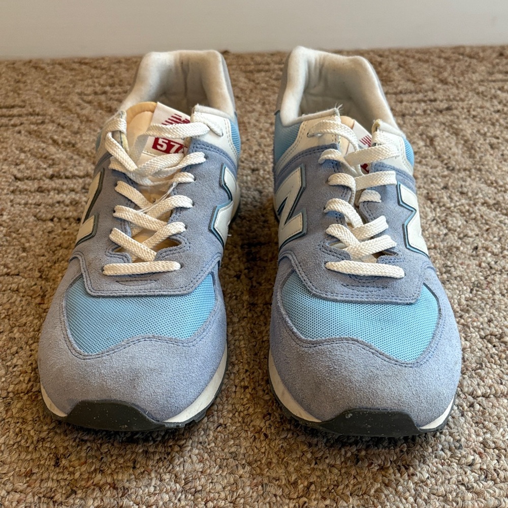 New Balance Blue and Gray Athletic Shoes